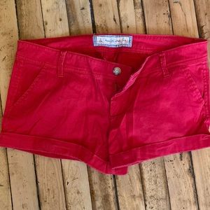 Abercrombie low rise shorts